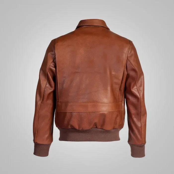 Brown RAF Flying Leather Bomber Jacket