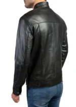 Mens Black Biker Jacket