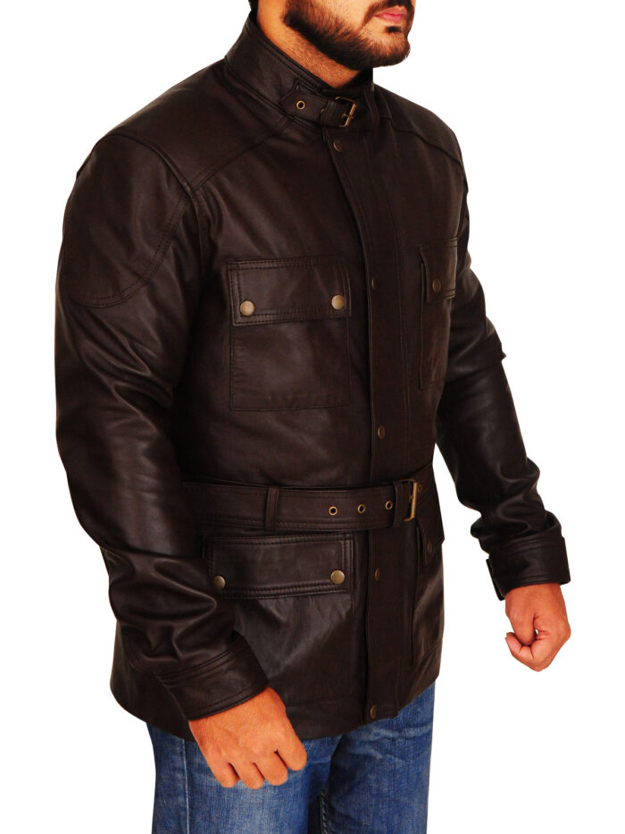 Men Brown Field Jacket