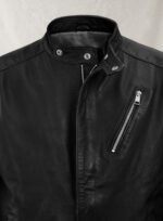 Fernando Black Biker Leather Jacket