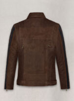 Robert Vintage Grain Brown Leather Jacket