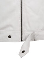 Shane New Style White Leather Jacket