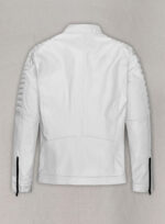 Vin Diesel White Leather Jacket