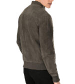 Gabriel Grey Suede Leather Jacket