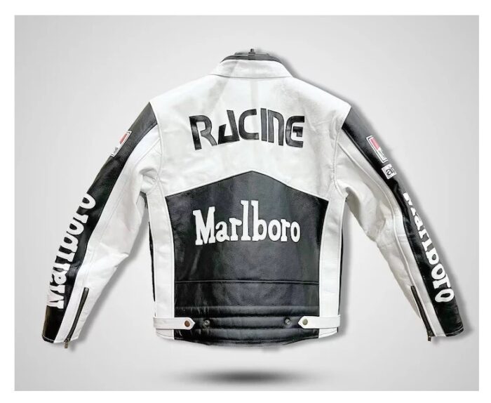 Marlboro Vintage Racing Leather Jacket