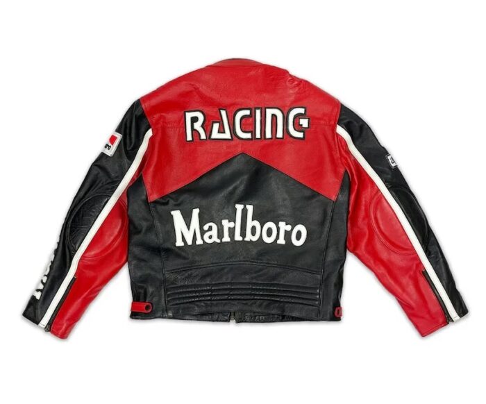 Marlboro Vintage Racing Leather Jacket