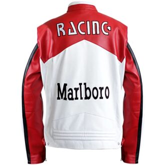 Marlboro Vintage Racing Leather Jacket