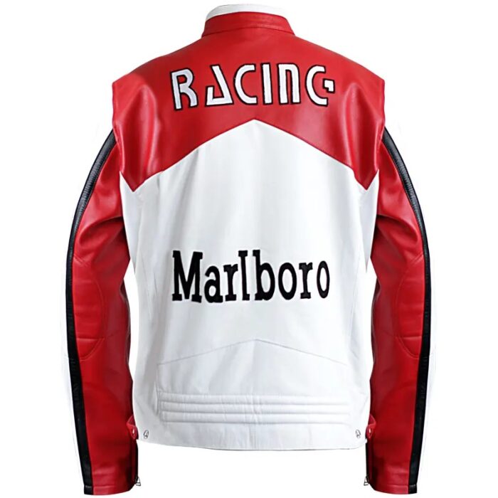 Marlboro Vintage Racing Leather Jacket