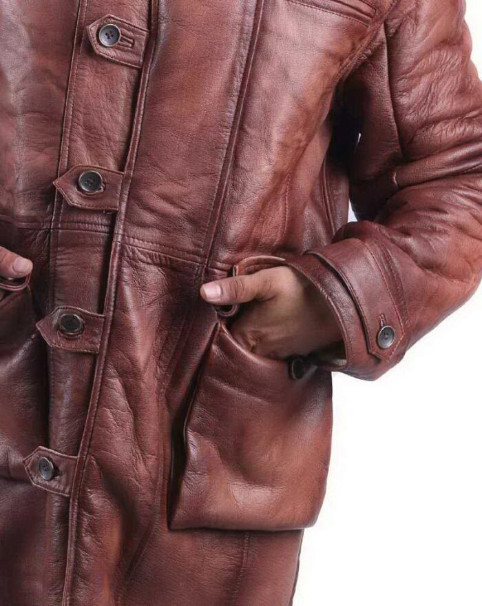 Tom Hardy Bane Leather Coat